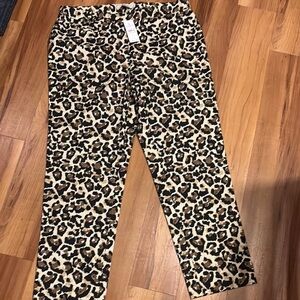 LOFT Leopard Pants